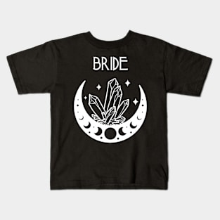 Witchy Bride Kids T-Shirt